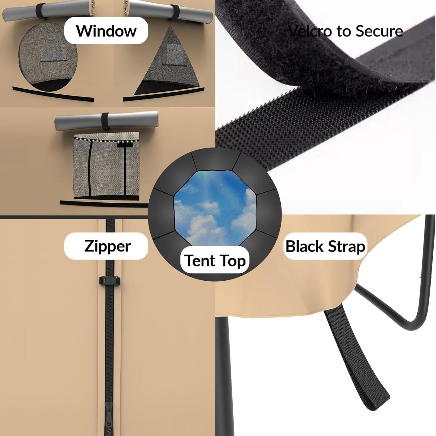 Trampoline Customizable Tent for 16FT Trampoline